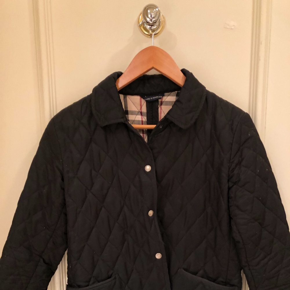 Burberry Quilted Jacket, Classic Black